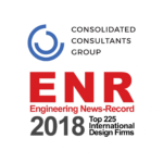 CCG Ranked As One Of The ENR’s Top 225 International Design Firms 2018