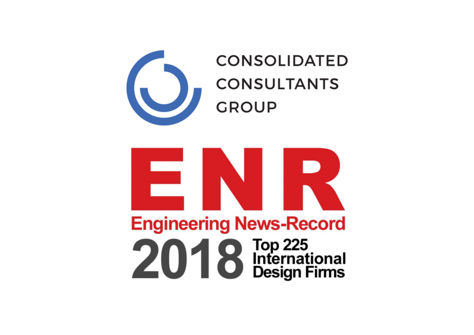 CCG Ranked As One Of The ENR’s Top 225 International Design Firms 2018