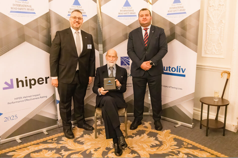 CCG Wins the Prestigious 2025 Prince Michael International Road Safety Award